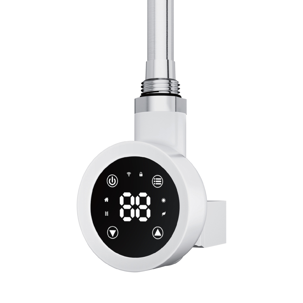 Electric Towel Warmer Elements for Bathroom with WIFI Connection (Round)