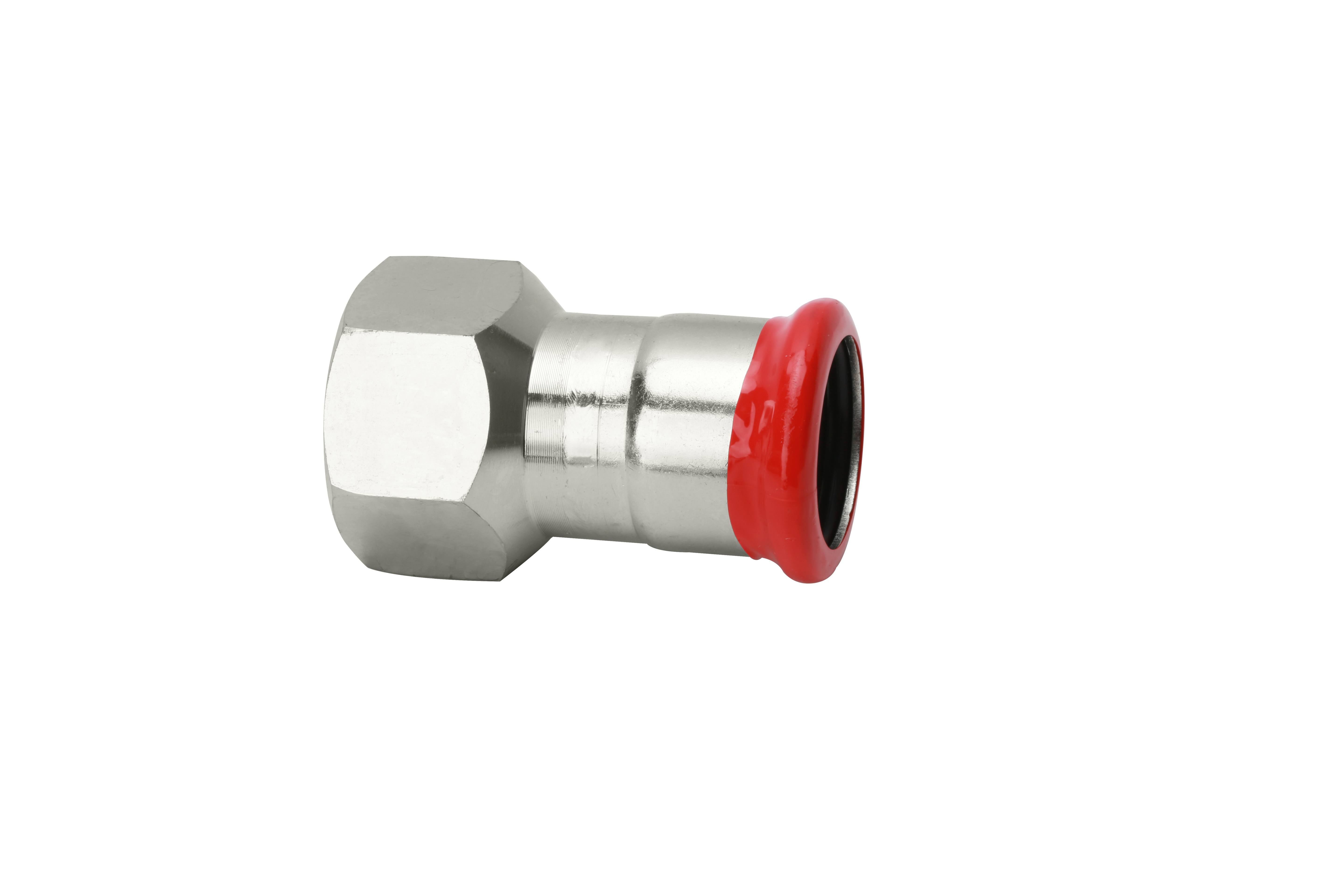KPRESS Carbon Steel M press fitting straight adapter female