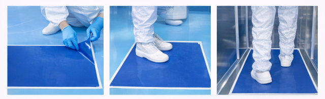 Sticky mats