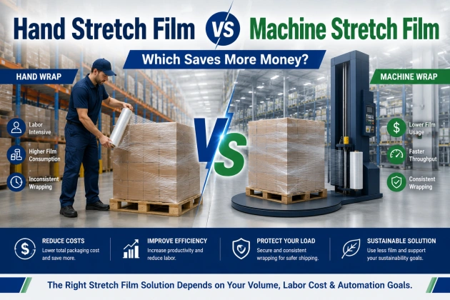 Hand Stretch Film vs Machine Stretch Film