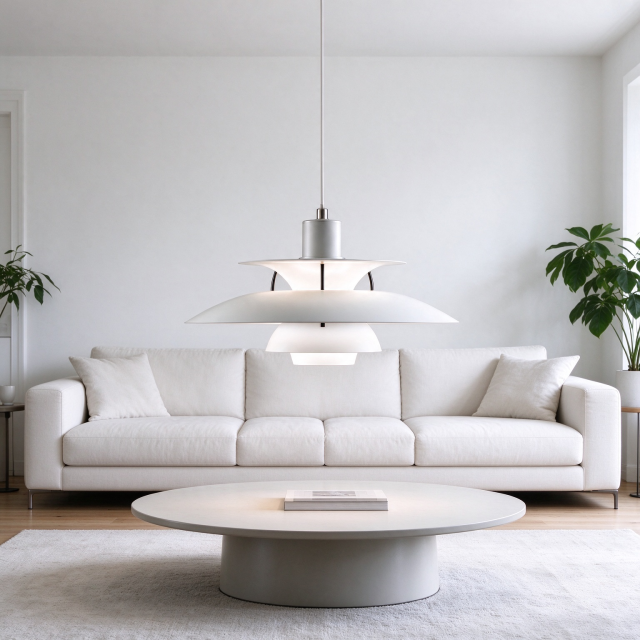 Louis Poulsen Replica Classic Layered Disc Chandelier