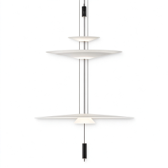 VIBIA Replica Flying Saucer-Style Pendant Light