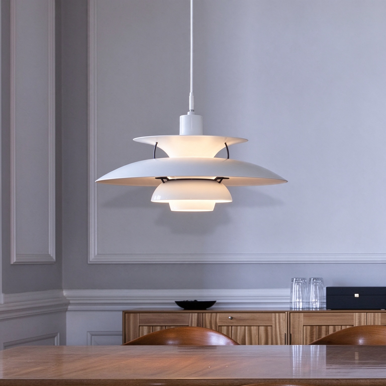 Louis Poulsen Replica the Classic Aluminum Disc Lamp