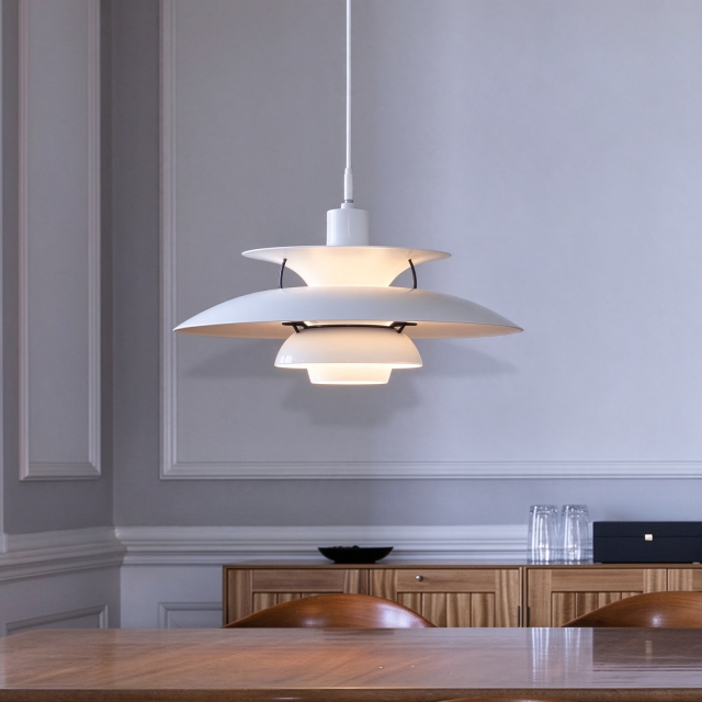 Louis Poulsen Replica the Classic Aluminum Disc Lamp