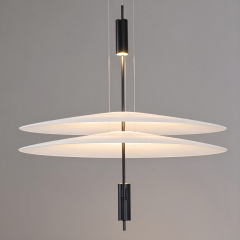 VIBIA Replica Flying Saucer-Style Pendant Light