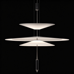VIBIA Replica Flying Saucer-Style Pendant Light
