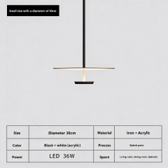 VIBIA Replica Flying Saucer Suspension Chandelier