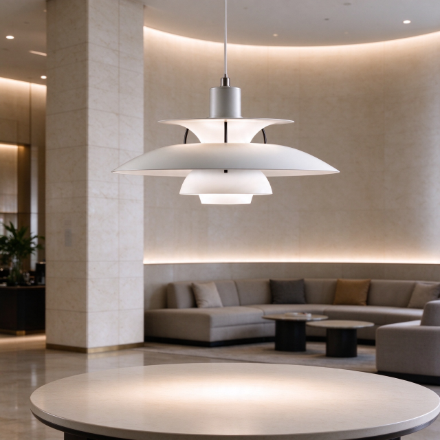 Louis Poulsen Replica Classic Layered Disc Chandelier