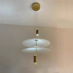 VIBIA Replica Flying Saucer-Style Pendant Light
