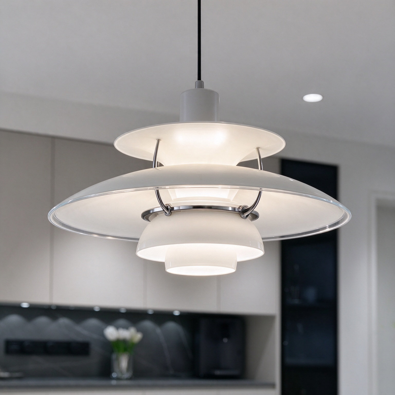 Louis Poulsen Replica the Classic Aluminum Disc Lamp