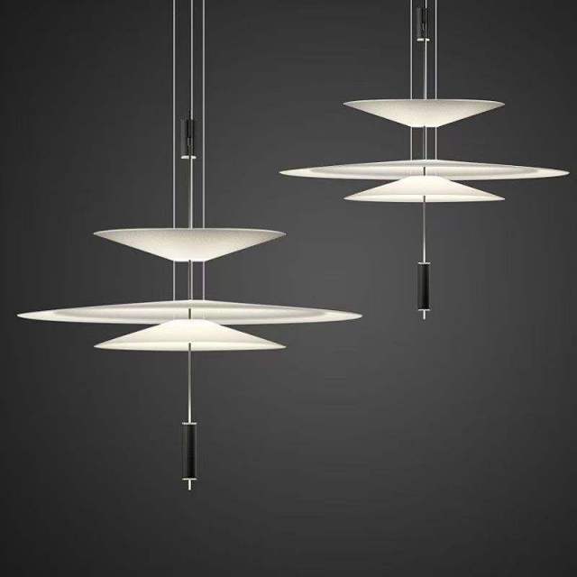 VIBIA Replica Flying Saucer-Style Pendant Light