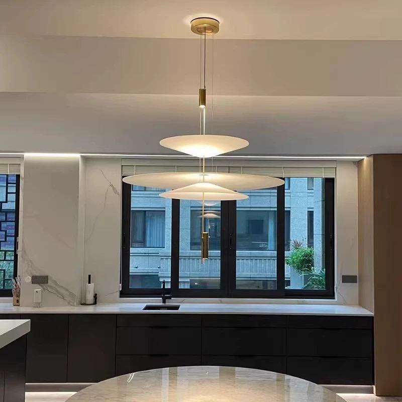 VIBIA Replica Flying Saucer-Style Pendant Light
