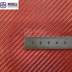 1500D 230gsm Twill Weave Kevlar Aramid Fabric Pure Red,230gsm 1500D Twill Weave Kevlar Aramid Fabric Pure Red