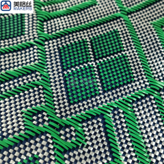 Fancy Green Rhombus Aramid Fiber Fabric - Jacquard Kevlar Cloth for Decorative Skinning & Structural Reinforcement,Fancy Green Rhombus Pattern Aramid Fiber Fabric Kevlar Cloth