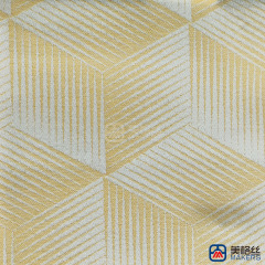 360gsm | Cube | Yellow | Solution Dyed Acrylic Fabric