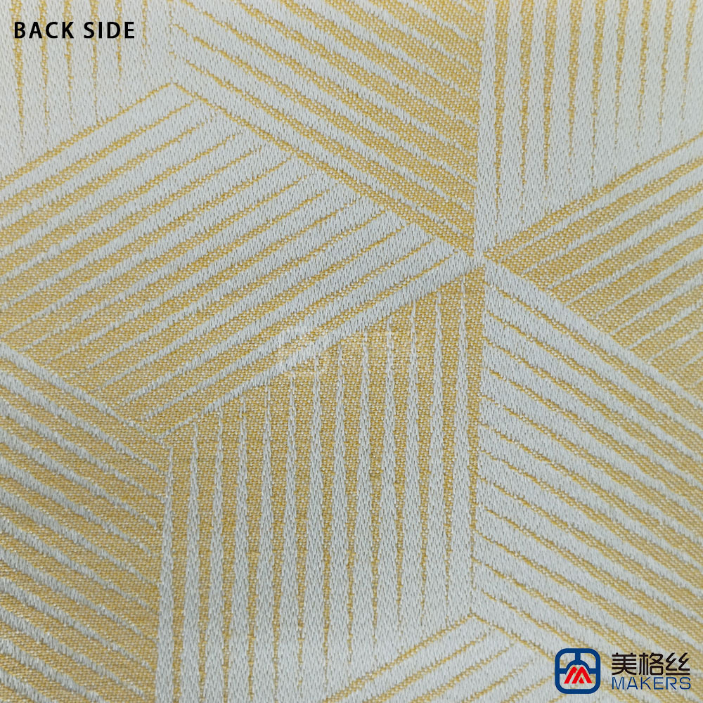 360gsm | Cube | Yellow | Solution Dyed Acrylic Fabric
