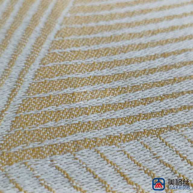 360gsm | Cube | Yellow | Solution Dyed Acrylic Fabric