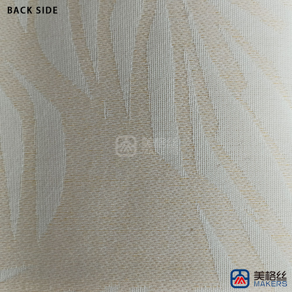 380gsm | Palm Leaf | Yellow | Solution Dyed Acrylic Fabric