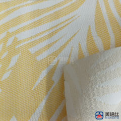 380gsm | Palm Leaf | Yellow | Solution Dyed Acrylic Fabric