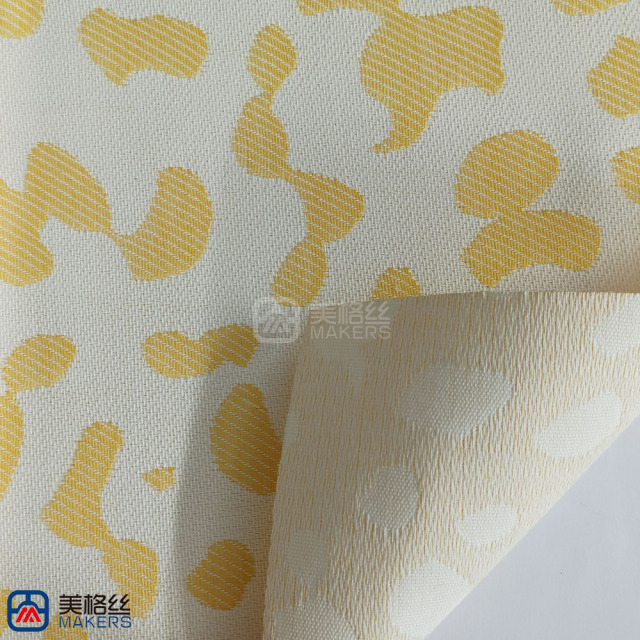 380gsm | Spotted | Yellow | Solution Dyed Acrylic Fabric