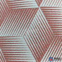 360gsm | Cube | Red | Solution Dyed Acrylic Fabric
