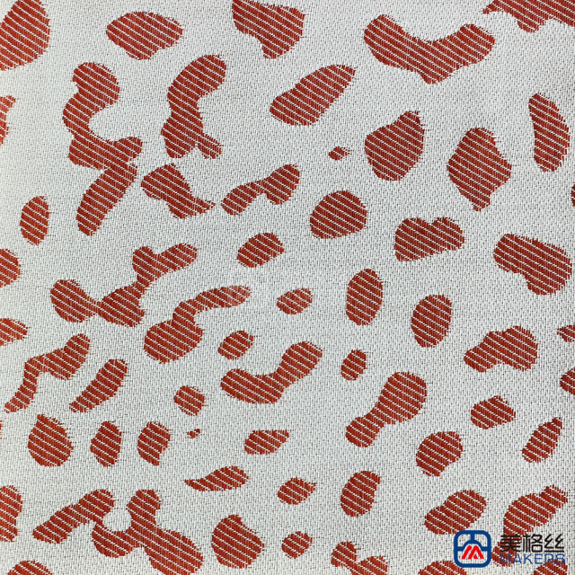 380gsm | Spotted | Red | Solution Dyed Acrylic Fabric for Cushion Cover