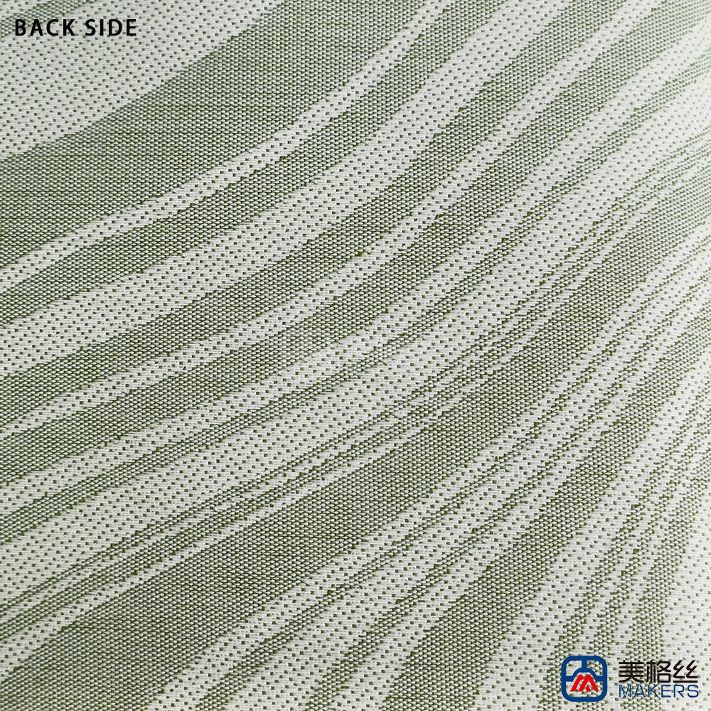 380gsm | Ripple | Green | Solution Dyed Acrylic Fabric for Cushion Cover