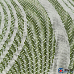 380gsm | Ripple | Green | Solution Dyed Acrylic Fabric for Cushion Cover
