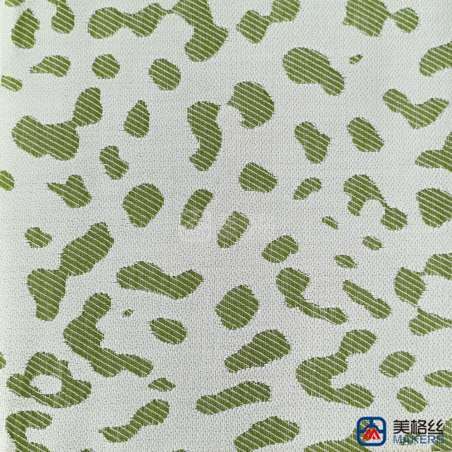 380gsm | Spotted | Green | Solution Dyed Acrylic Fabric for Cushion Cover