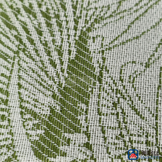 380gsm | Palm Tree | Green | Solution Dyed Acrylic Fabric for Cushion Cover