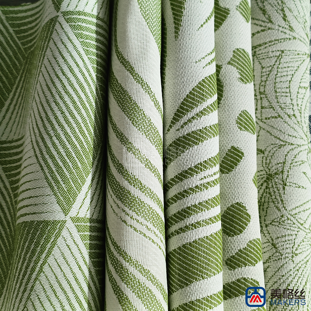 380gsm | Spotted | Green | Solution Dyed Acrylic Fabric for Cushion Cover