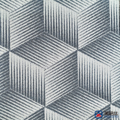 360gsm | Cube | Blue | Solution Dyed Acrylic Fabric