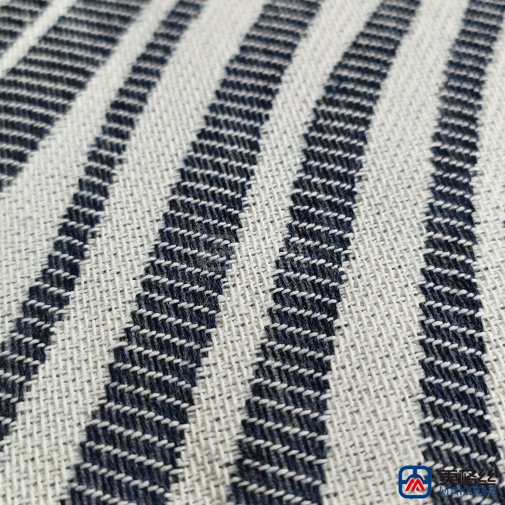 380gsm | Ripple | Blue | Solution Dyed Acrylic Fabric