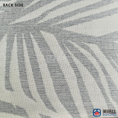 380gsm | Palm Leaf | Blue | Solution Dyed Acrylic Fabric