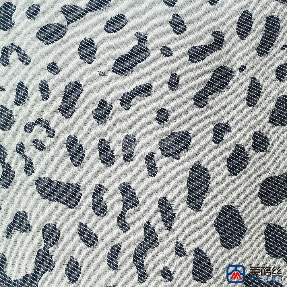 380gsm | Spotted | Blue | Solution Dyed Acrylic Fabric