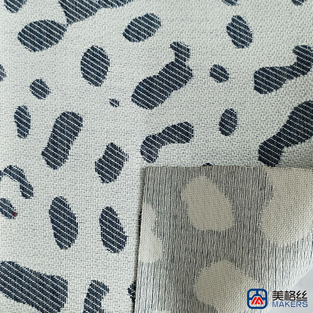 380gsm | Spotted | Blue | Solution Dyed Acrylic Fabric