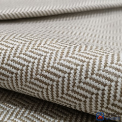 380gsm | Herringbone | Khaki | Width 152cm | Solution Dyed Acrylic Fabric