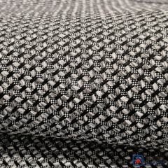 400gsm | Cross | Grey Black | Width 137cm | Solution Dyed Acrylic Fabric