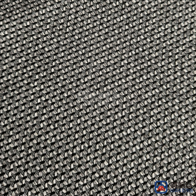 400gsm | Cross | Grey Black | Width 137cm | Solution Dyed Acrylic Fabric