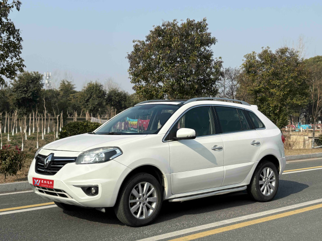 2014 Imported Renault Koleos 2.0L 2WD Comfort | 153000KM White/Black Used SUV For Export