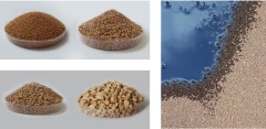 Diatomite of physical osmotic adsorption for food Refrigeration,cat litter, dustrial waste gas adsorption,  used as carriers for granular pesticides.