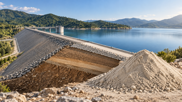 Civil Engineering Sodium Bentonite for Dam Sealing & Waterproofing