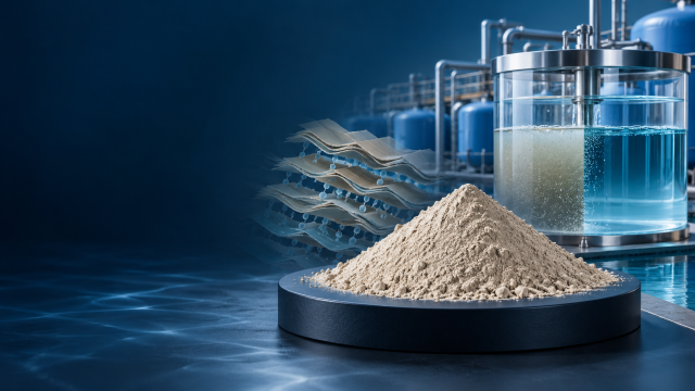 Bentonite for Industrial Water and Wastewater Treatment