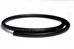 매끄러운 커버 브레이드 오일 공급 호스