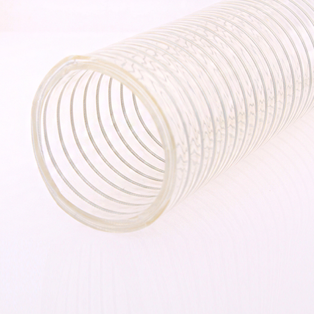 Alambre de acero en espiral antiestático de PVC