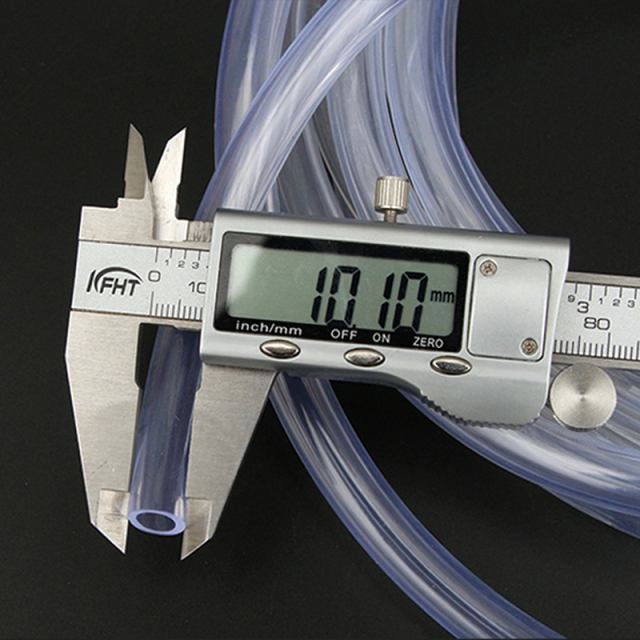 TUBO DE PVC TRANSPARENTE