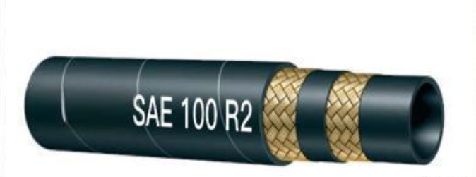 WRAPPED COVER STEEL WIRE REINFORCED HYDRAULIC HOSE