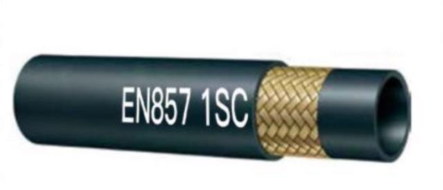 SMOOTH  COVER  STEEL  WIRE  REINFORCED  HYDRAULIC  HOSE