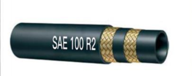 SMOOTH COVER STEEL WIRE REINFORCED HYDRAULIC HOSE
