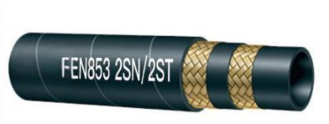 강선으로 보강된 유압 호스 (커버형)